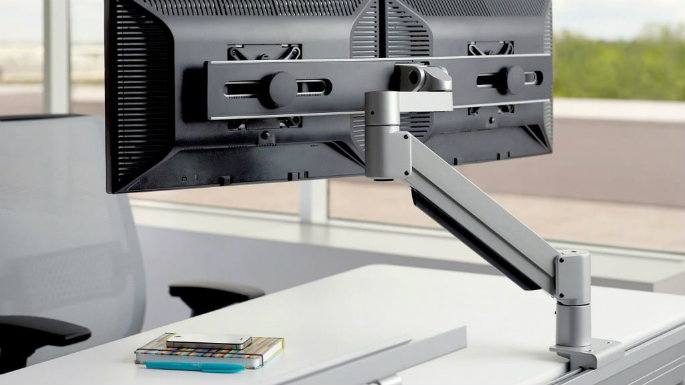 steelcase ergo monitor arm