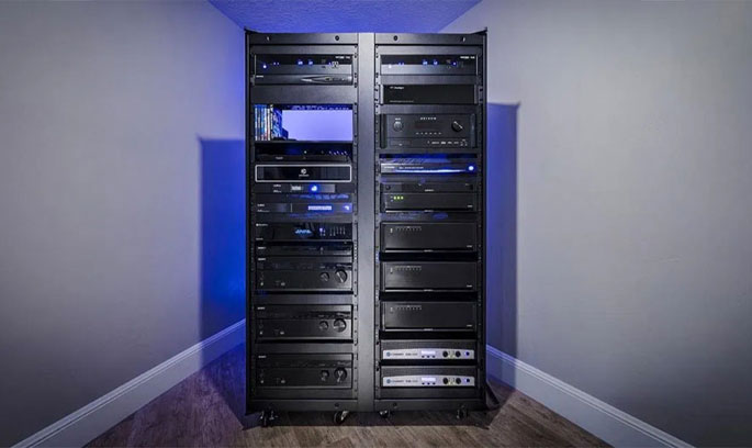 A-V-Component-Rack-Home-Cinema